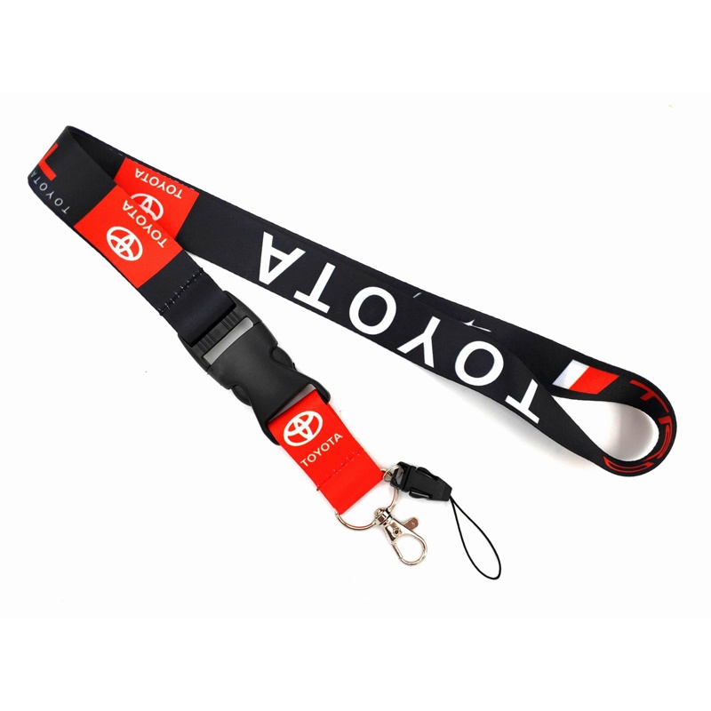 Toyota Leher Lanyard untuk Ponsel Cover Sling Student ID Tag Pemegang Kartu Sling Gantungan Kunci Anti-lost Aksesoris