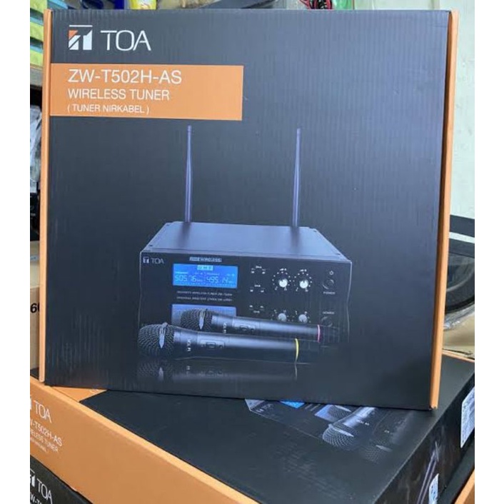 TOA ZW T502H AS WIRELESS MICROPHONE SET
