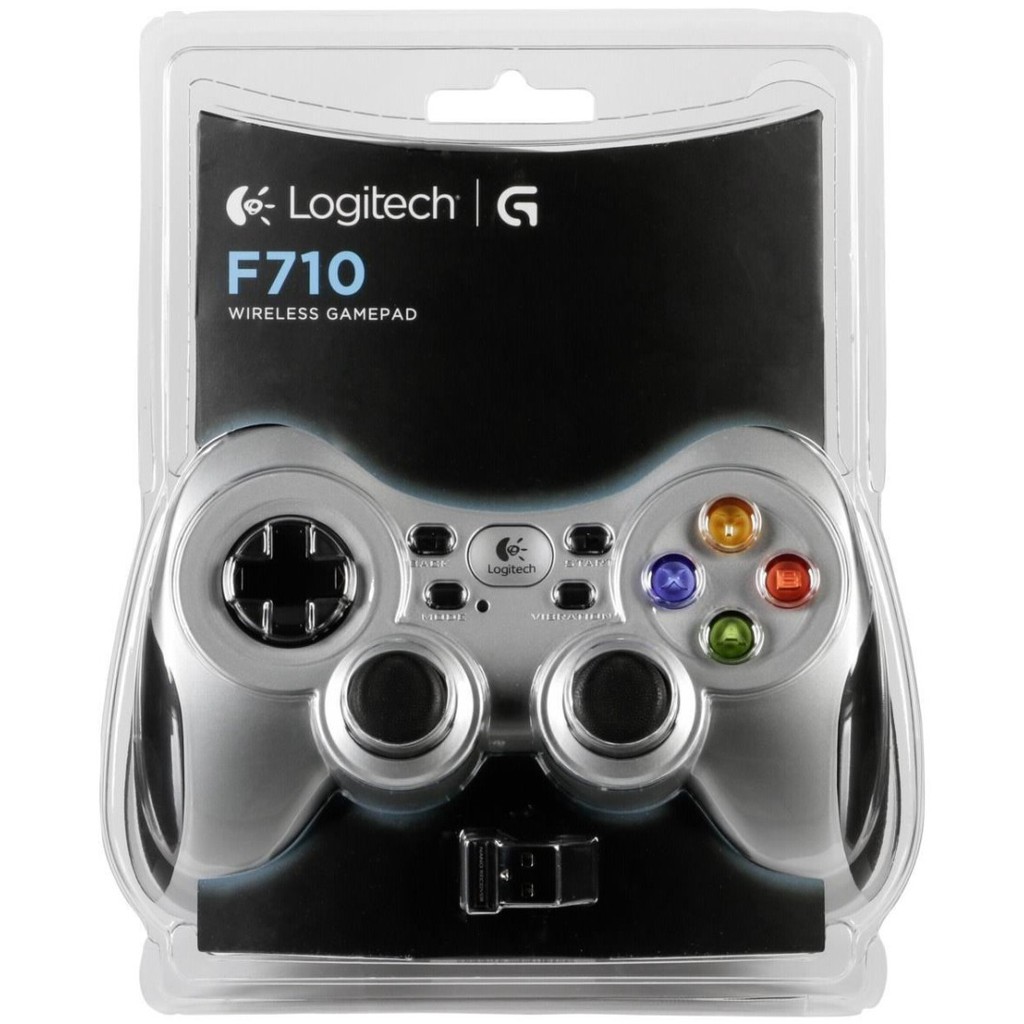 Gamepad Logitech F710 F 710 - Gaming - Wireless Joystick - Garansi Ori