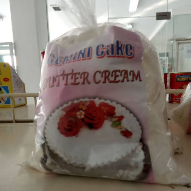 

Gemini cake butter cream siap pakai 250 gr