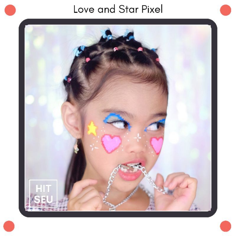 

LOVE AND STAR PIXEL