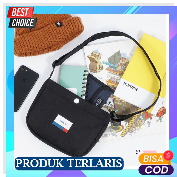 Tas Kecil Pria Wanita Selempang Bahu Pinggang Waistbag Slimbag Distro Bandung Murah Keren Cod Slempa