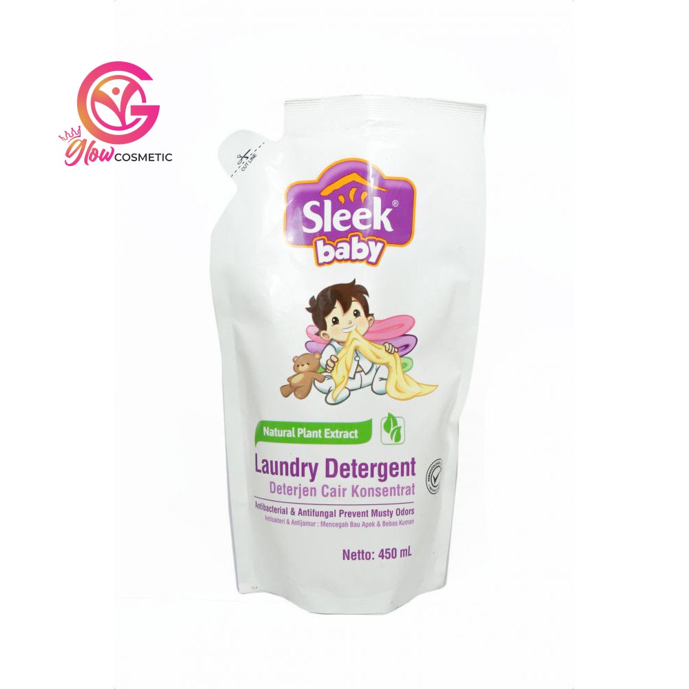 SLEEK BABY NATURAL PLANT EXTRACT LAUNDRY DETERGENT 450ML