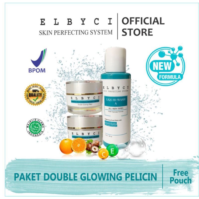 PAKET DOUBLE GLOWING PELICIN ELBYCI