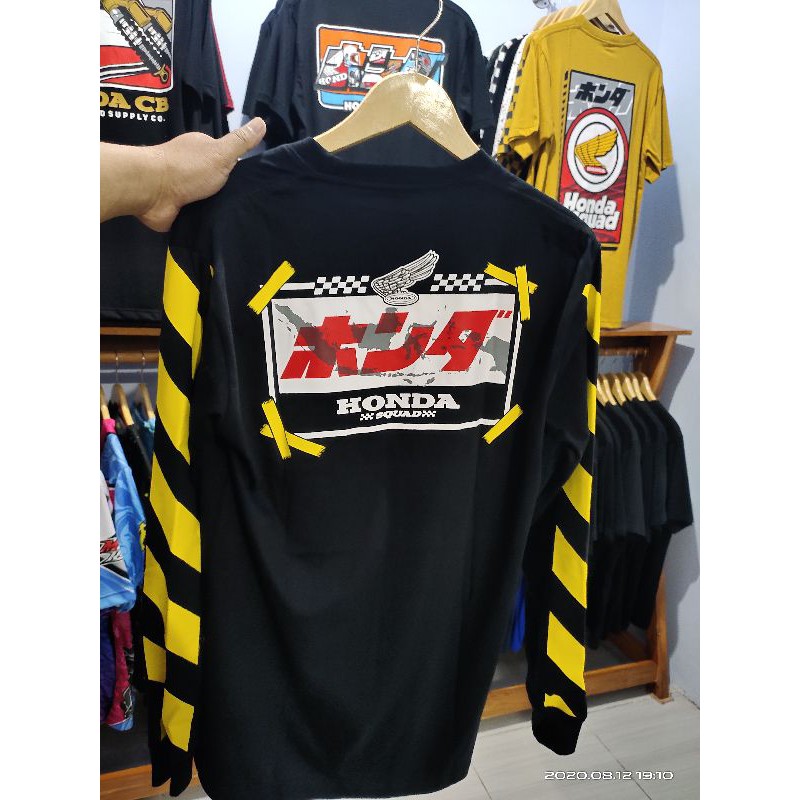 kaos Honda squad Lengan panjang