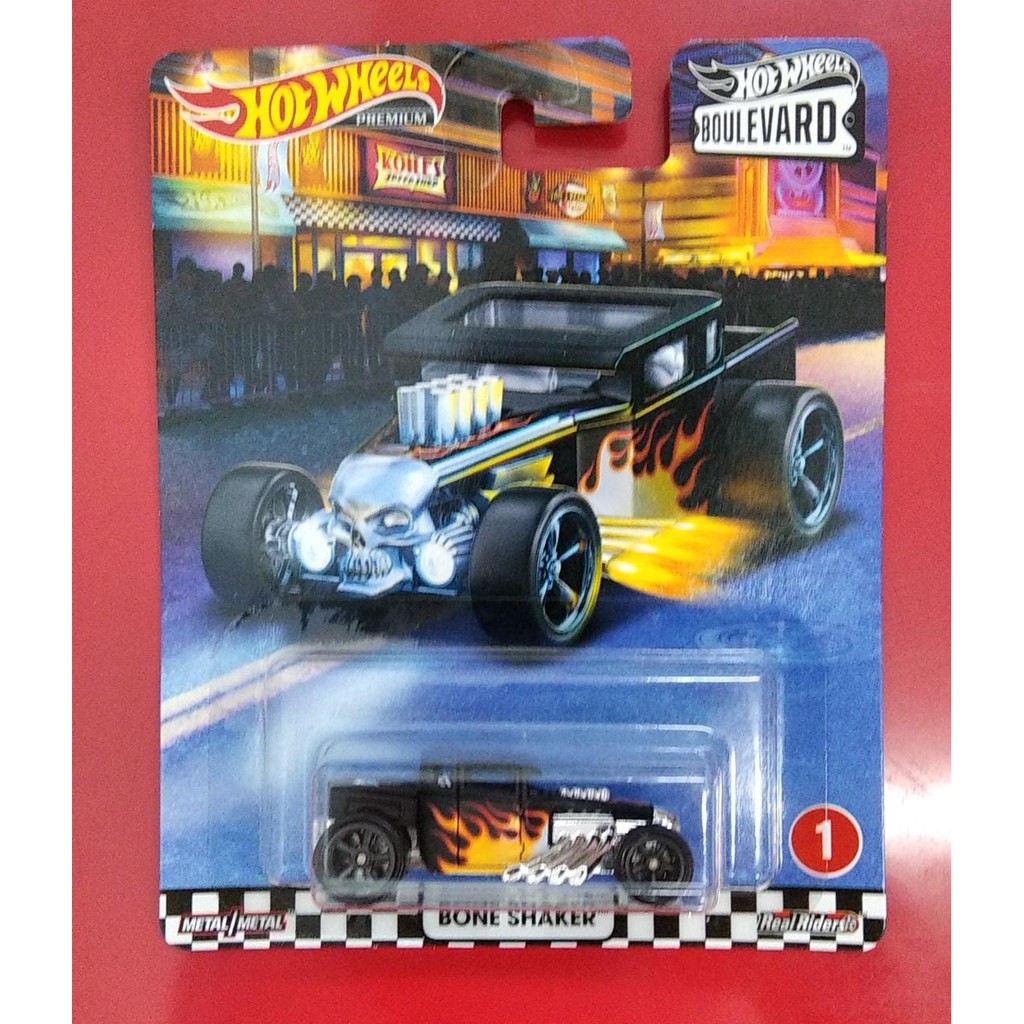 Hot Wheels Boulevard Series Bone Shaker Hotwheels HW Mobil Mainan