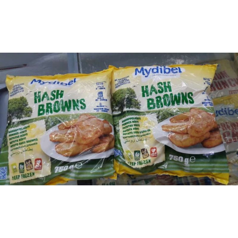 

mydibel hash browns 750gr