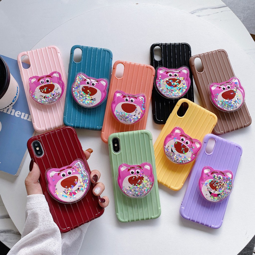 case casing popsocket glitter luggagekoper samsung j2prime a10s a20s a30s a10 a20 a30 a50 BC1489