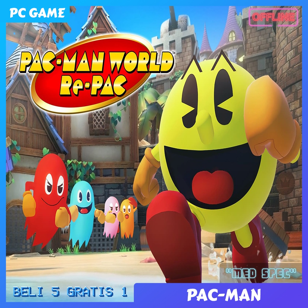 Jual PAC-MAN WORLD Re-PAC - PAC MAN - Game PC | Shopee Indonesia