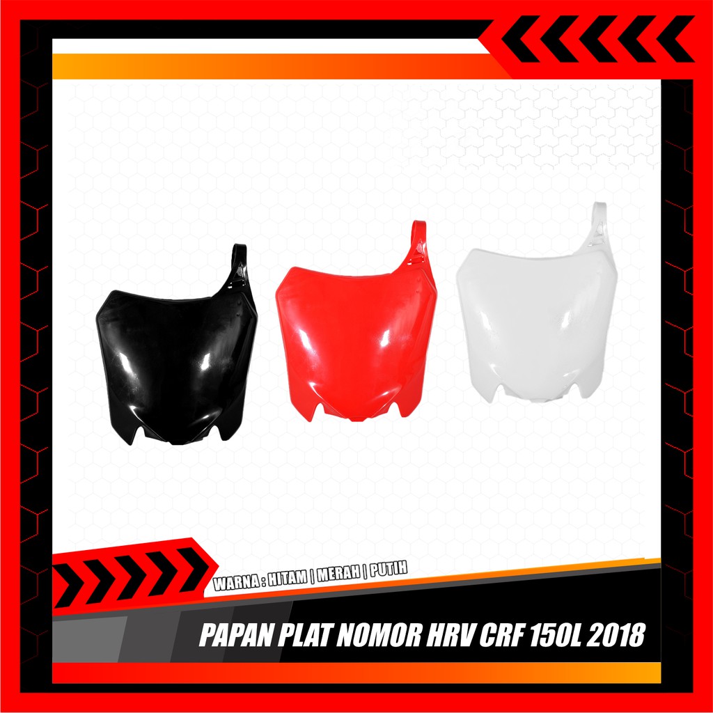 Aksesoris CRF 150L / Variasi CRF / Spakbor CRF / Papan Nomor CRF / Motor CRF