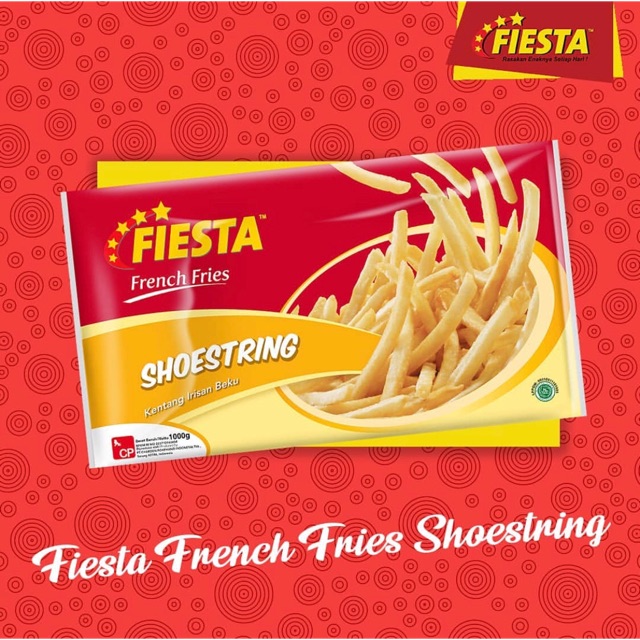 

Fiesta Kentang Shoestring 500gr French Fries