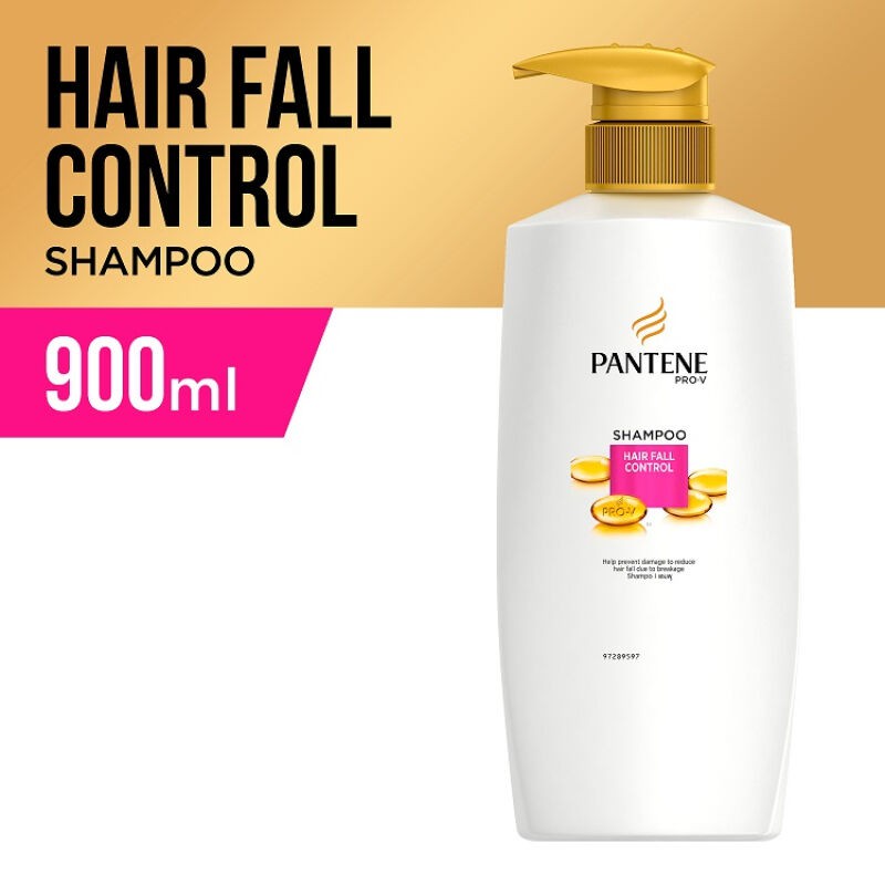 BEST SELLER Pantene Shampoo Hair Fall Control 900ml-1
