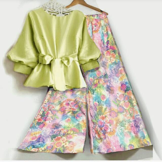 Atasan + celana kulot