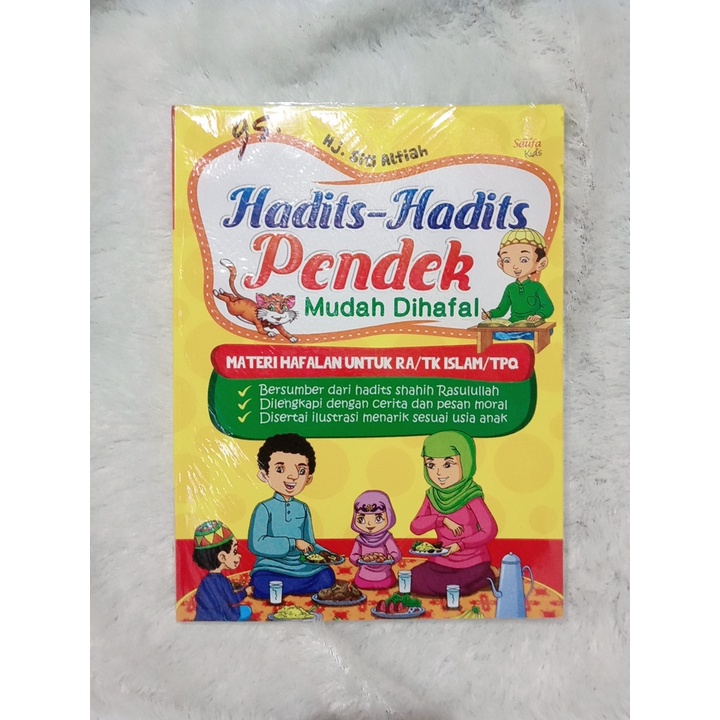 Jual Buku Hadits-Hadits Pendek Mudah Dihafal Untuk Anak- Saufa | Shopee ...