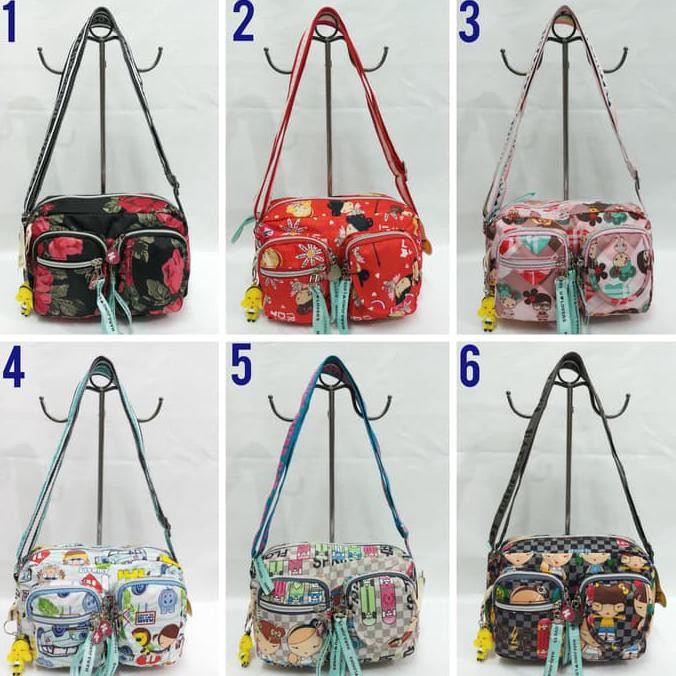 TAS SELEMPANG WANITA HARAJUKU LOVERS 5Res
