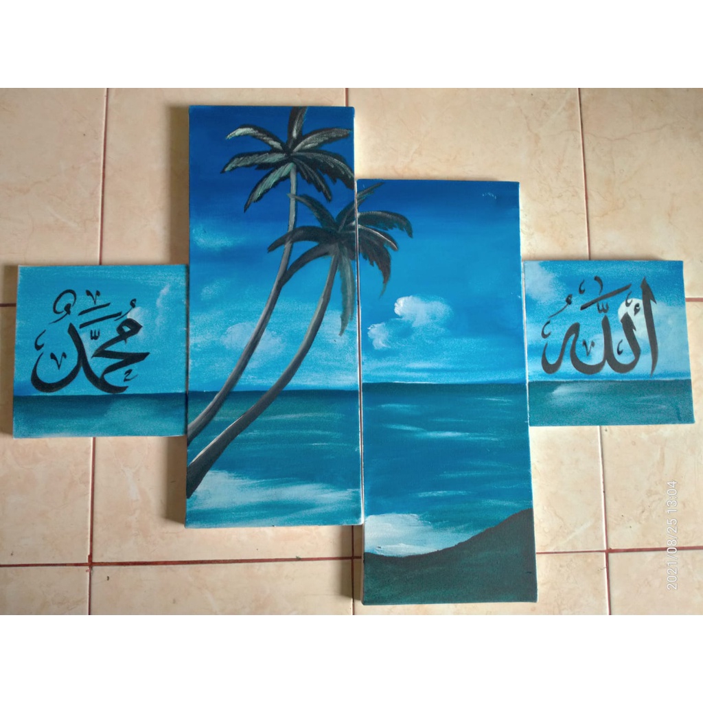 HIASAN DINDING KALIGRAFI, LUKISAN TANGAN