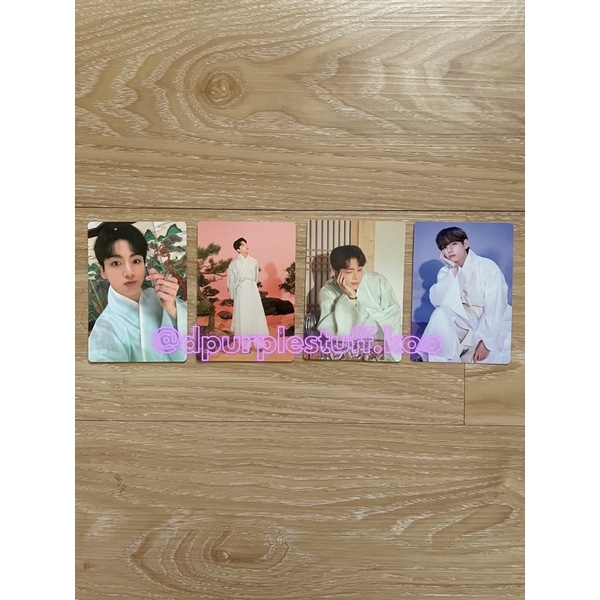 BTS Mini Photocard MPC Dalmajung 2021 - Jungkook Taehyung