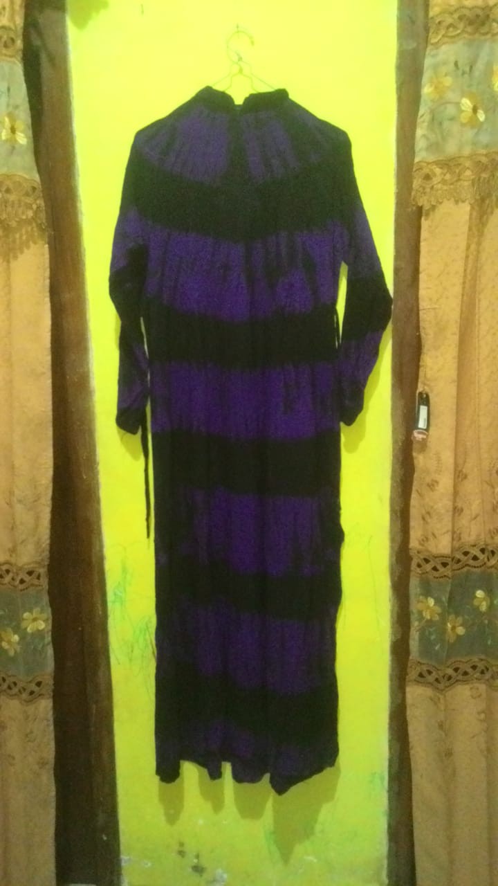 Gamis Batik Abstrak Istimewa