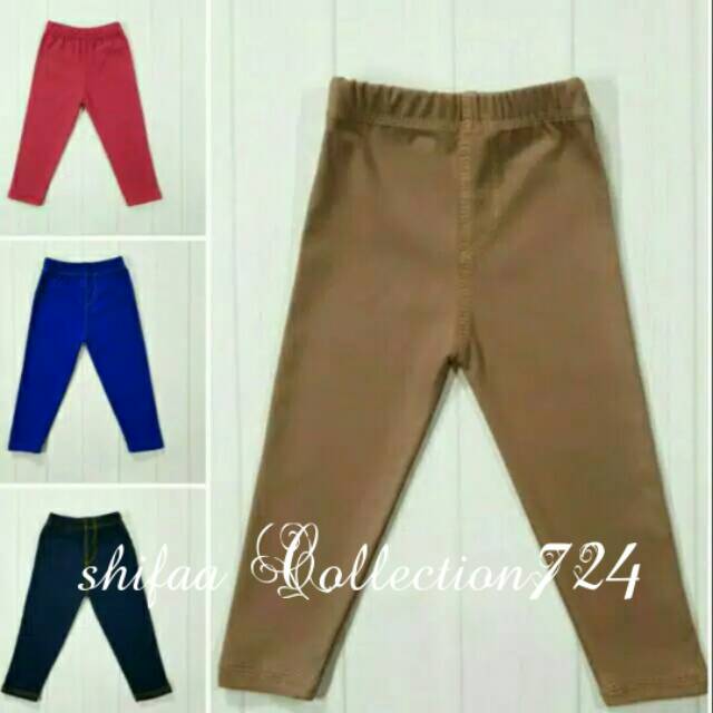 Celana Legging Denim Anak (Ukuran XL)