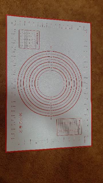 Tatakan Baking Mat Alas Adonan Kue silikon anti lengket 40x60 cm