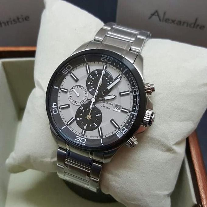 Promo Jam Tangan Pria Alexandre Christie Original Ready