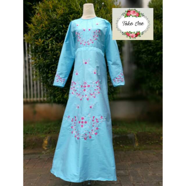 Gamis Tafeta Bordir