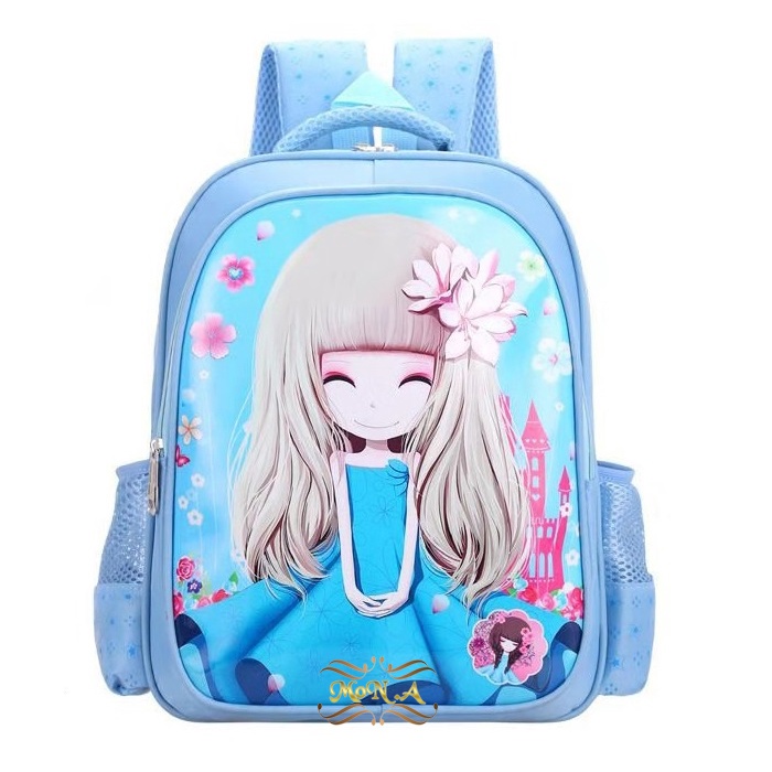 Tas Ransel Sekolah Anak SD / TK / PG Backpack karakter Cewek Girls - M0168