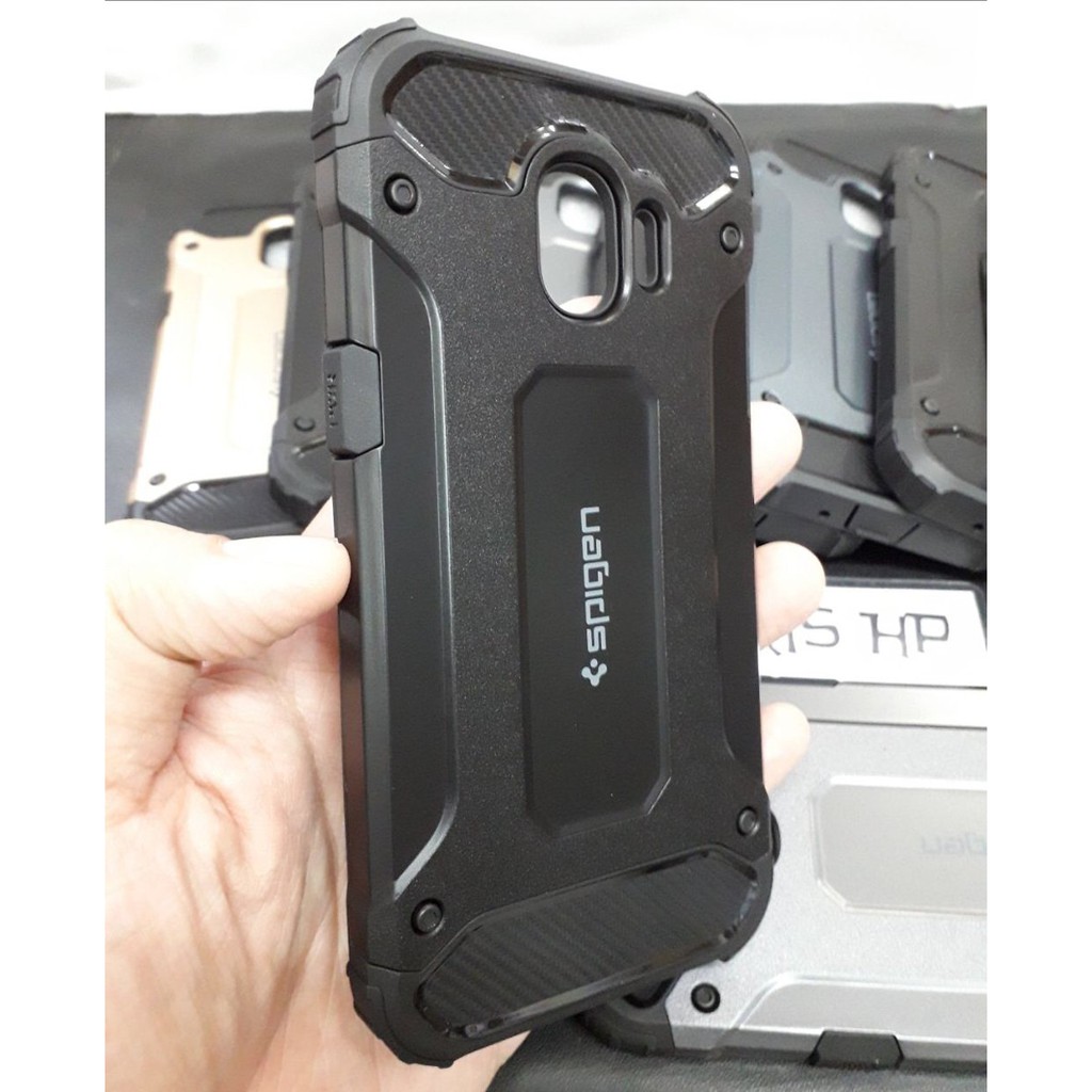 Spigen Iron Samsung J2 Pro 2018 J250F HardCase Robot Transformer