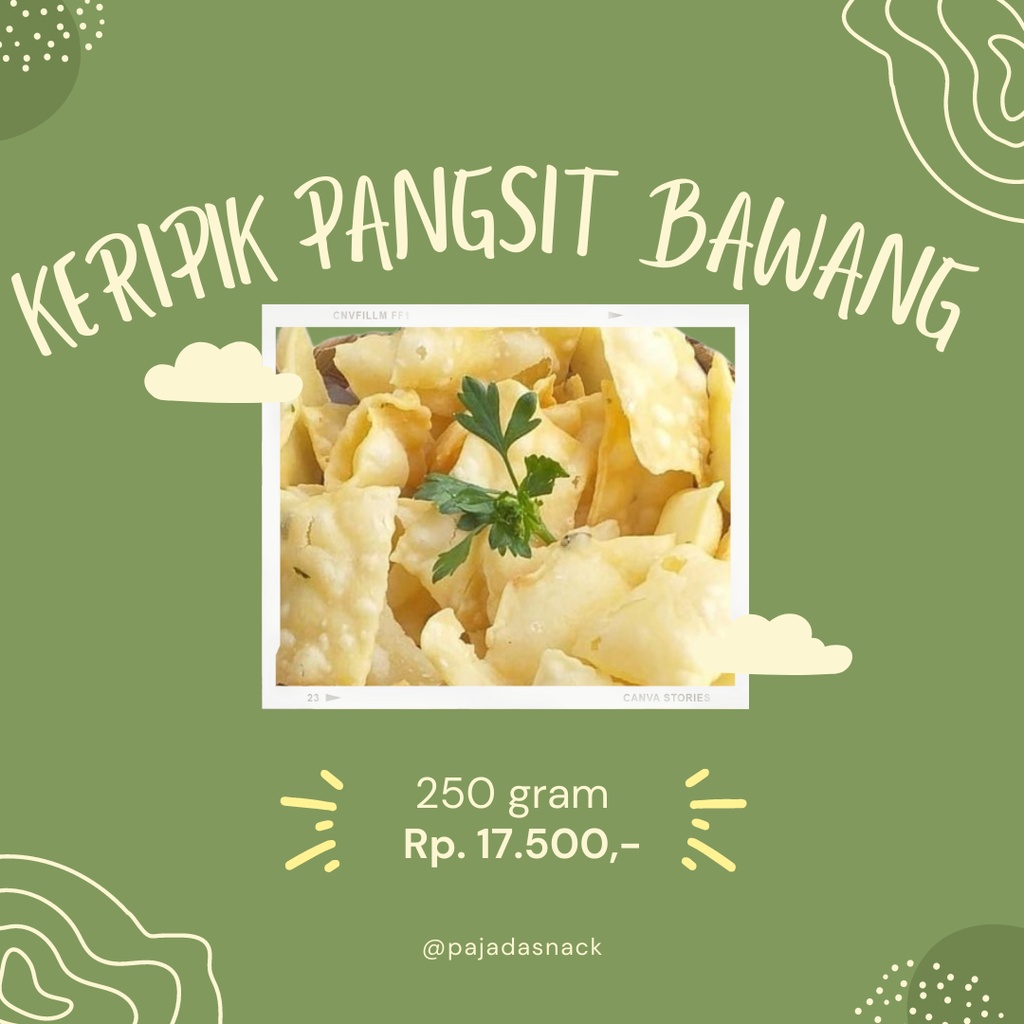 

keripik pangsit bawang / keripik bawang gurih / keripik pangsit bawang renyah gurih