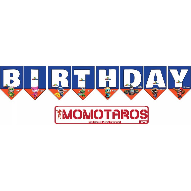 banner name talking Tom dash hero 1 pc