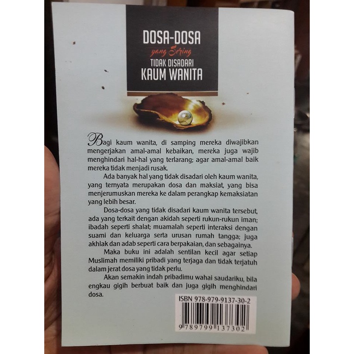 Buku Saku Dosa-Dosa Yang Sering Tidak Disadari kaum Wanita - Darul Haq