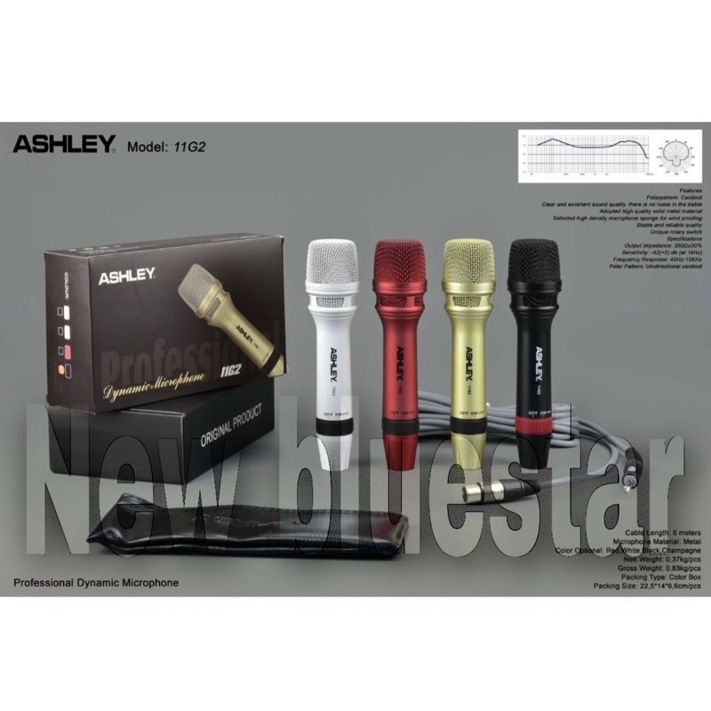 Mic Kabel Ashley 11G2 Original Ashley 11 G2