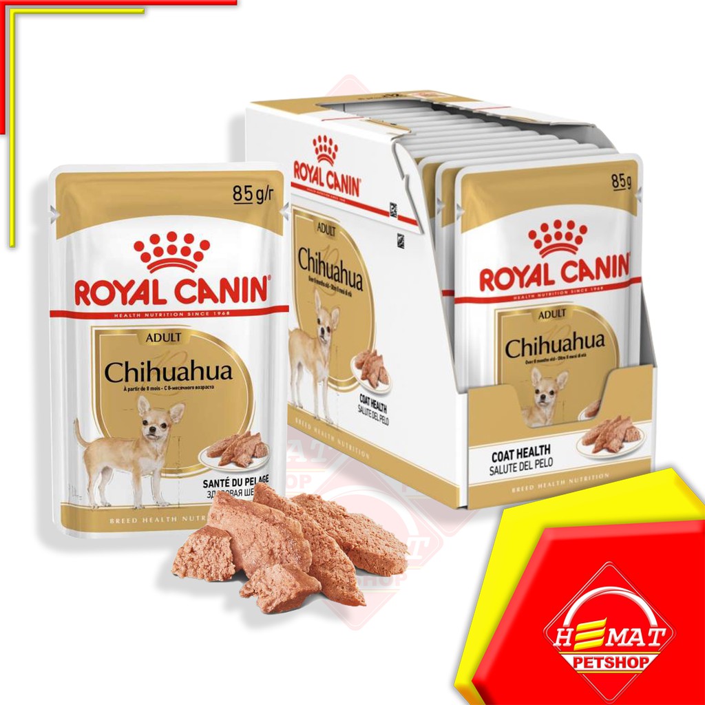 Royal Canin Chihuahua Adult 85 Gram / Makanan Anjing Wet Food 85gram