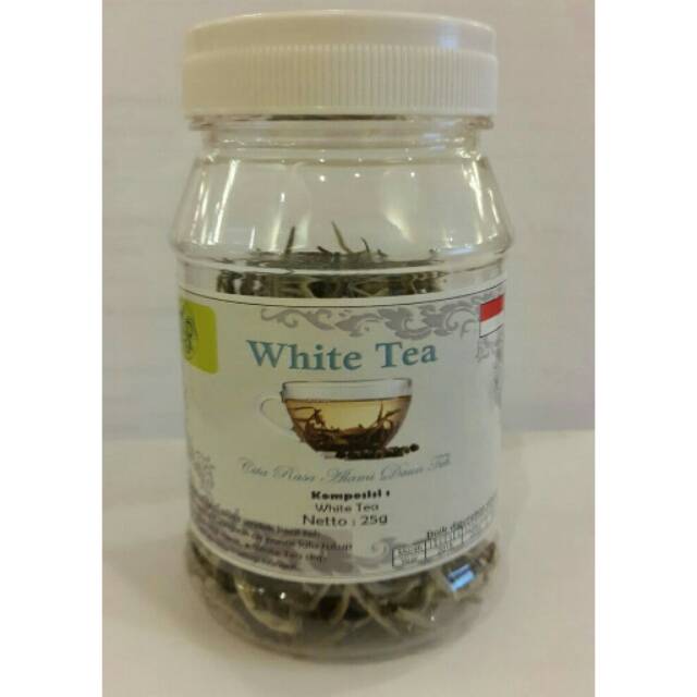 

Teh Putih / White Tea 25 gr Herbal Alami