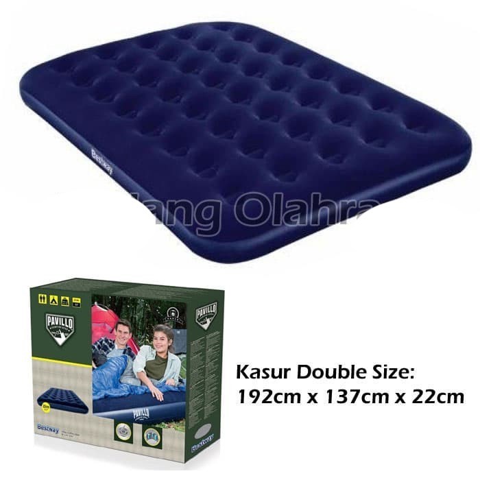 Kasur Angin Double 67002 Matras Tidur Bestway Air Bed 191 x 137 x 22cm