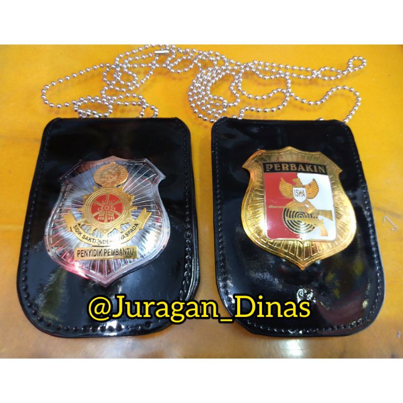 CARD HOLDER KALUNG DOMPET ID NAMETAG PENYIDIK PEMBANTU PERBAKIN