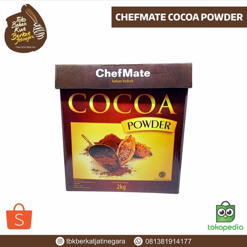 chefmate cocoa powder 2kg
