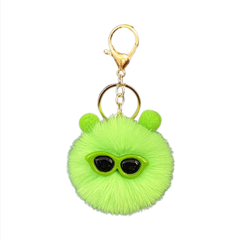 Gantungan Kunci Bentuk Boneka Plush Untuk Dekorasi Tas / Dompet