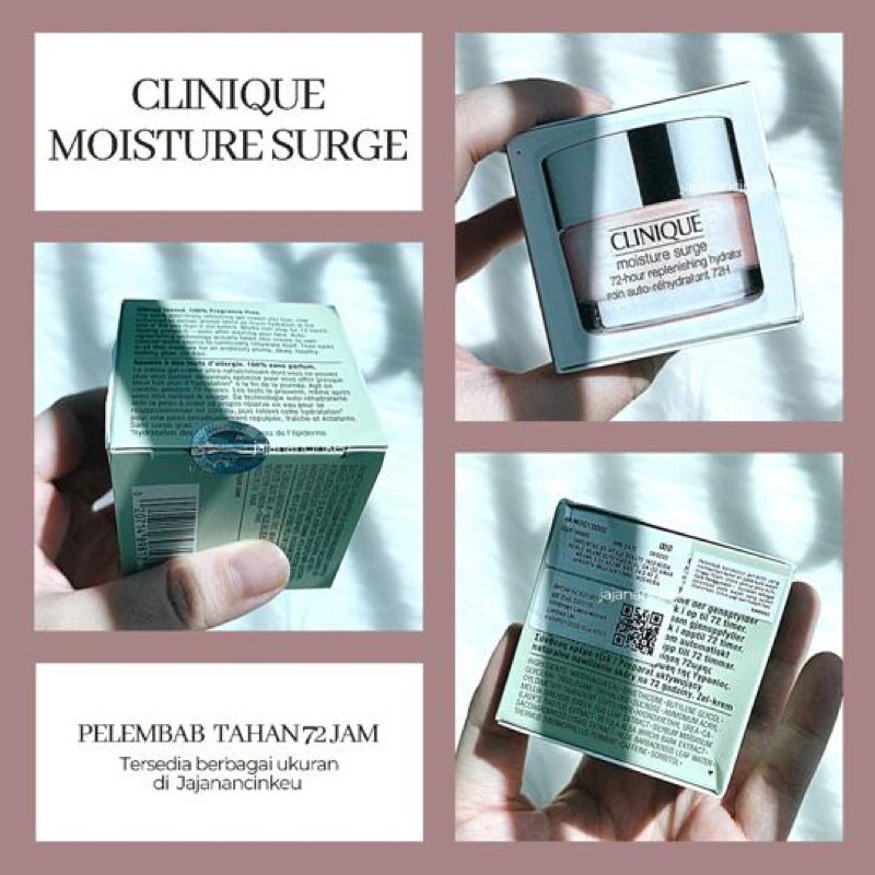 READY CLINIQUE MOISTURE SURGE