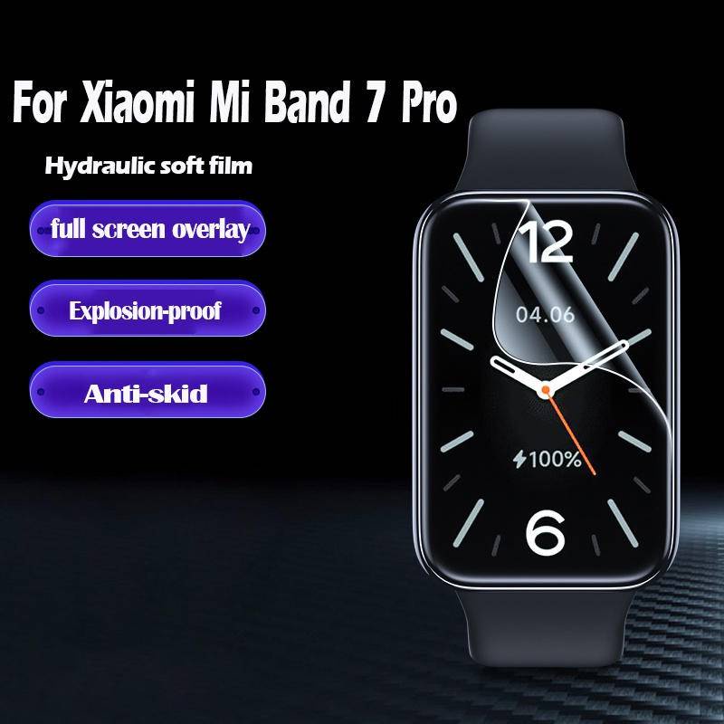 Film Pelindung Layar Hydrogel Anti Blueray Untuk Xiaomi Mi Band 7 Pro 6 5 4 3