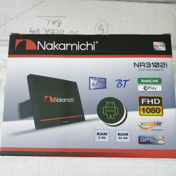 Head Unit Android NAKAMICHI 3201i