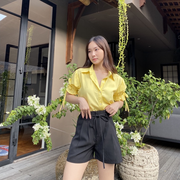 [ Bali Ed ] Aster Drawstring Top / Top Wanita