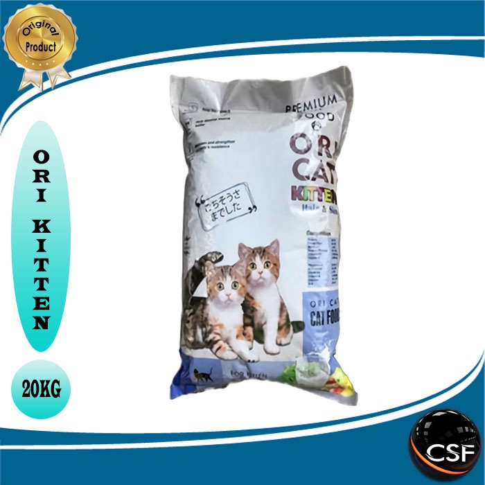 Makanan Kucing kering ORI CAT 20kg ALL VARIAN ( GRAB GOSEND )