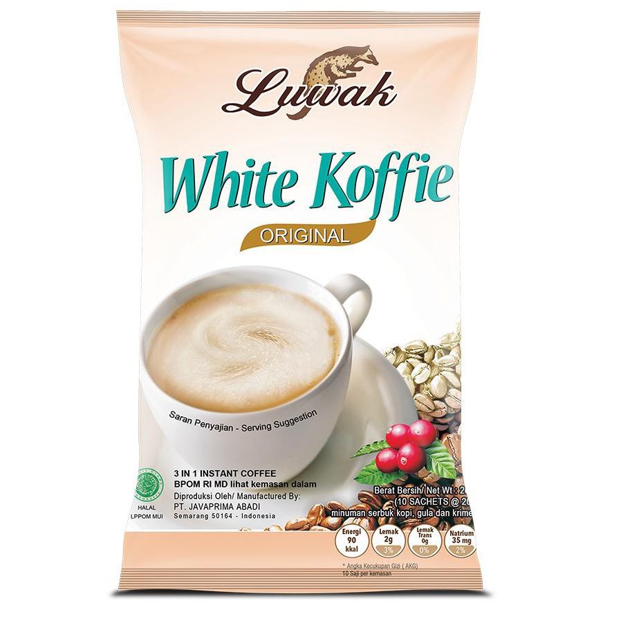 

[Terkeren Se-RI] LUWAK WHITE KOFFIE COFFEE renceng 10pcs x 20gr