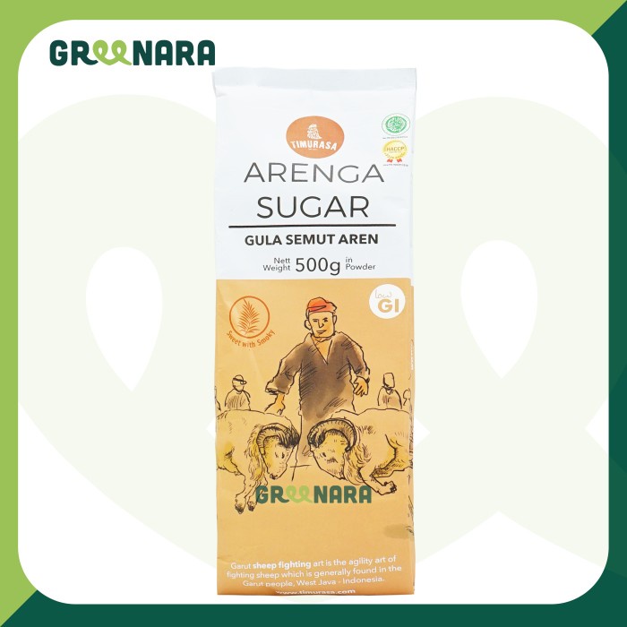 

READY! Timurasa Arenga Sugar 500gr / Gula Aren Bubuk