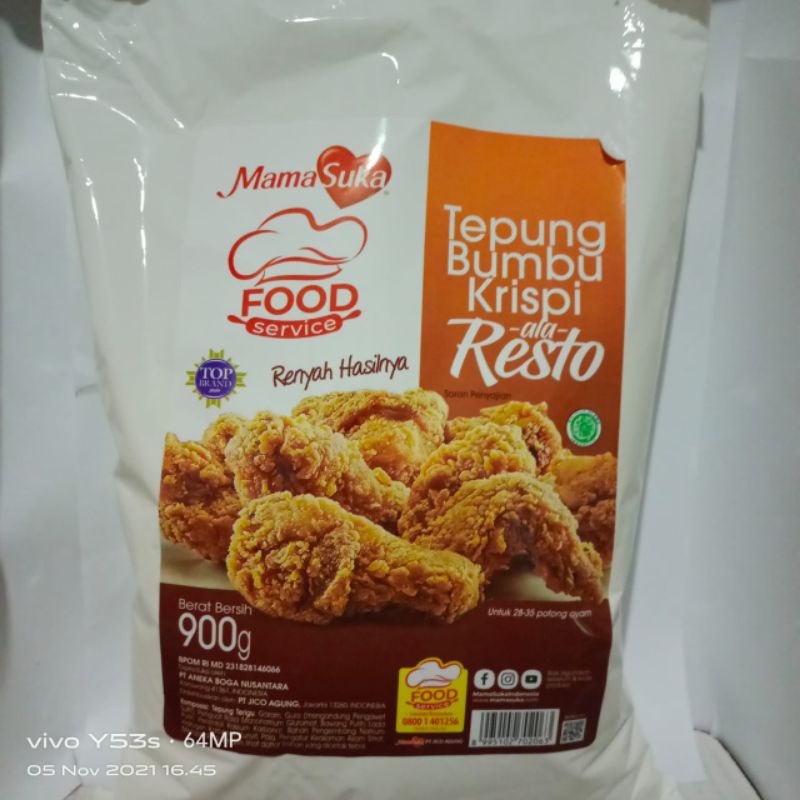 Jual Tepung Bumbu Krispi Ala Resto Mamasuka Shopee Indonesia