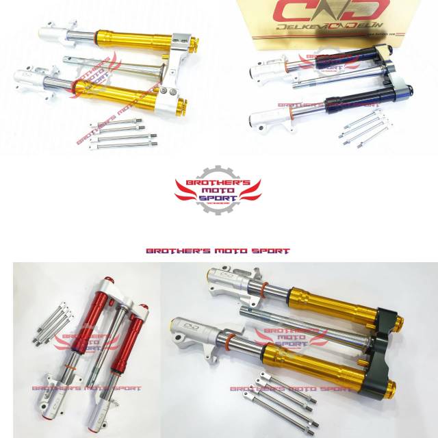 upside down ADV shock depan delkevic adv 150 usd delkevic hond adv 150