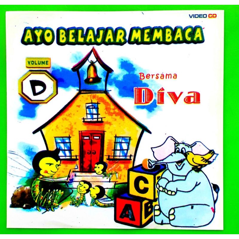 KASET (V.C.D) AYO BELAJAR MEMBACA BERSAMA DIVA - KASET VIDEO EDUKASI ANAK - KASET VIDEO BELAJAR ANAK