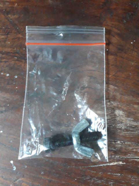 Bisa Bayar Di Tempat M6 X 1p Mur Kuping Wing Nut Kupu-kupu Putih