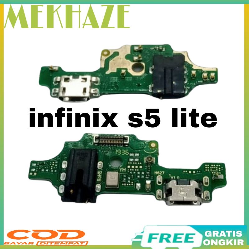 CONNECTOR CHARGER INFINIX S5 LITE PAPAN KONEKTOR CAS PCB BOARD INFINIX S5 LITE